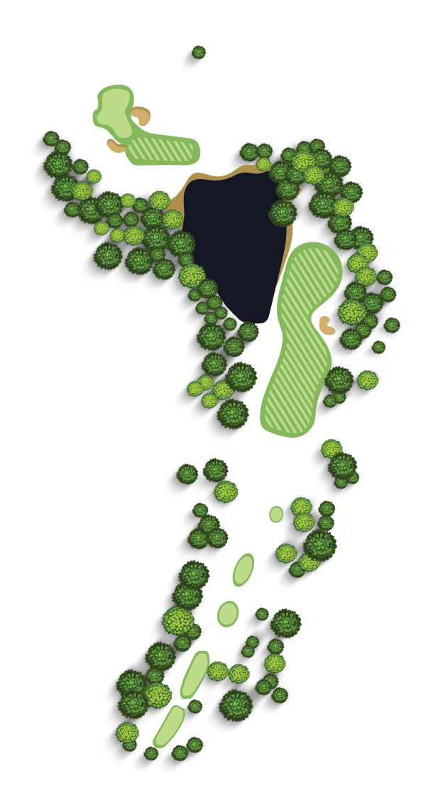 Hole 18 Layout